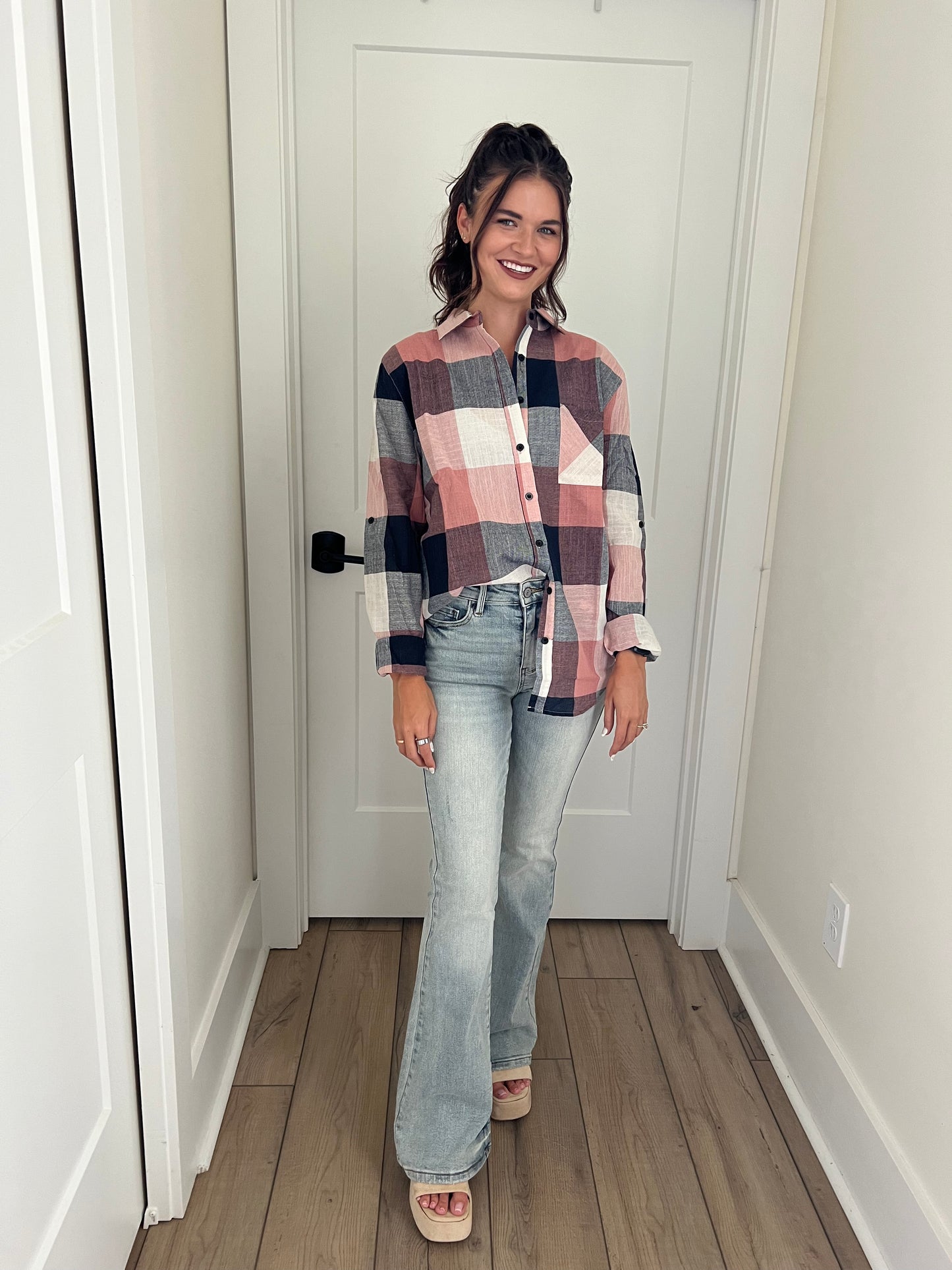 Plaid Button Down Shirt
