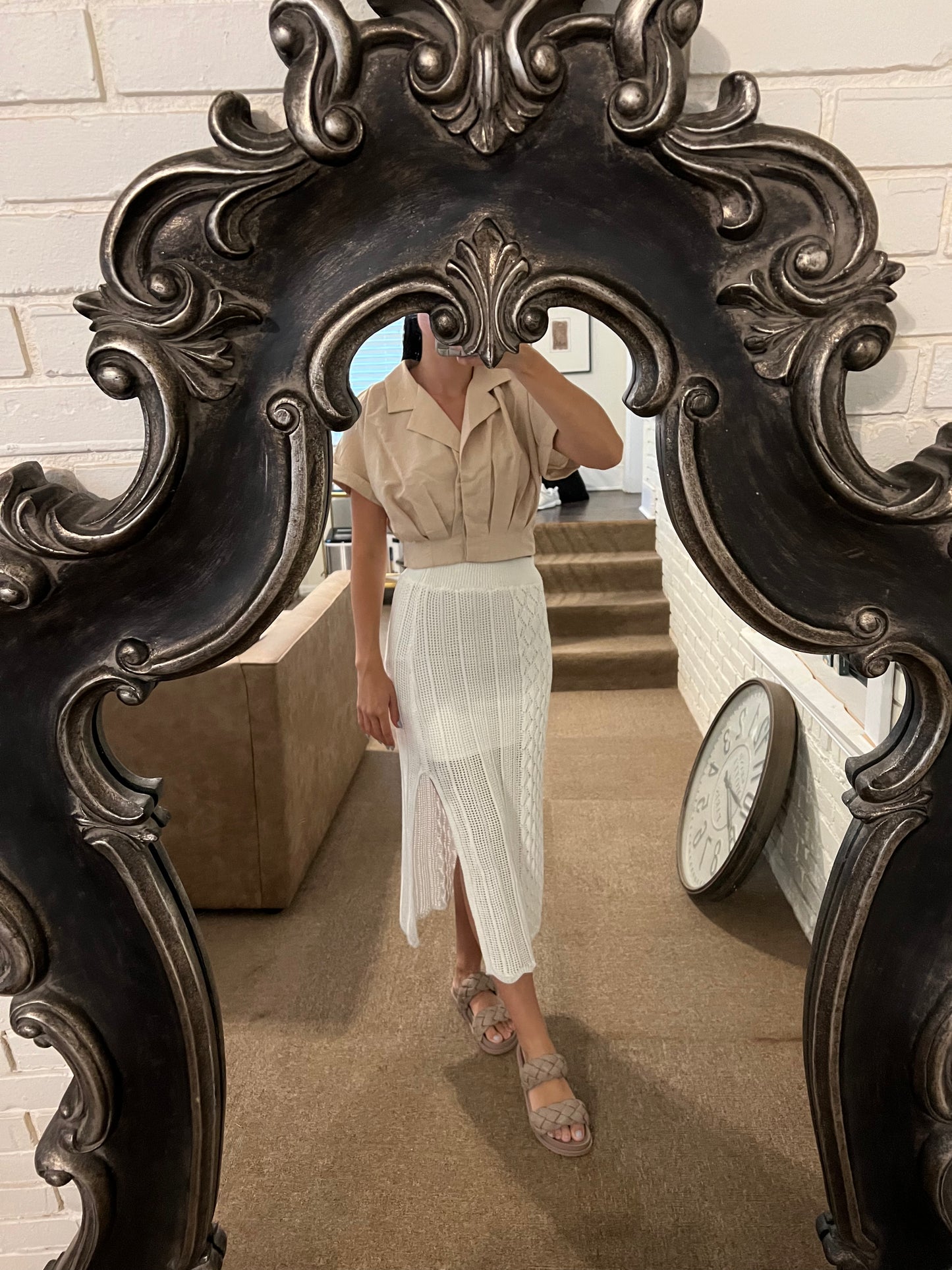 Kiss the sky maxi skirt