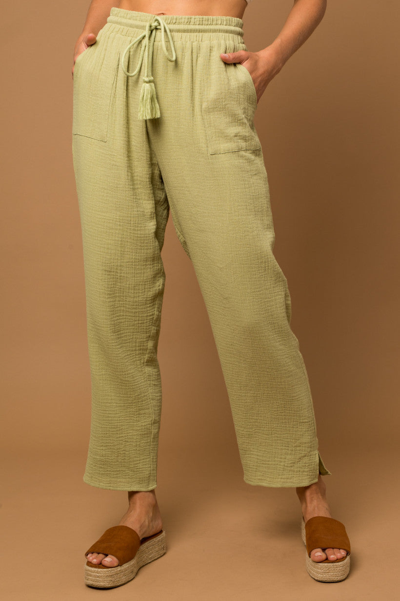 Tassel Tie Pant