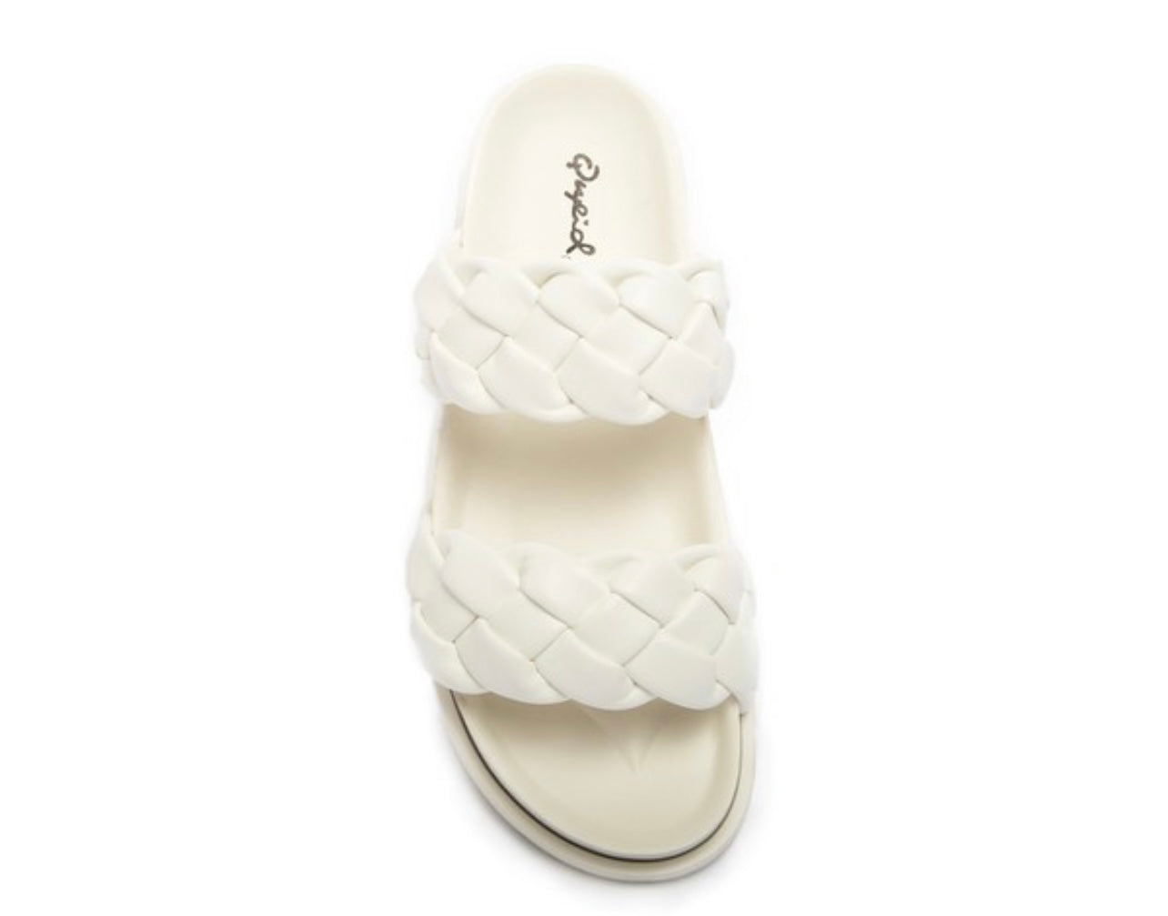 White sandal