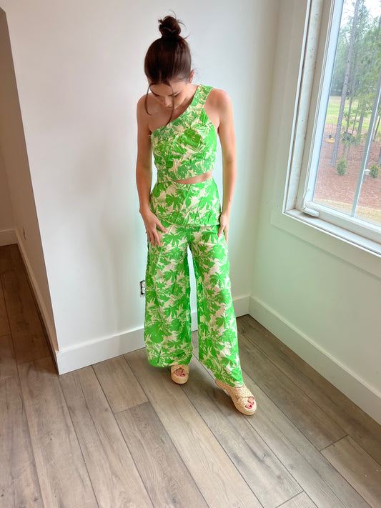 Palm jumpsuit