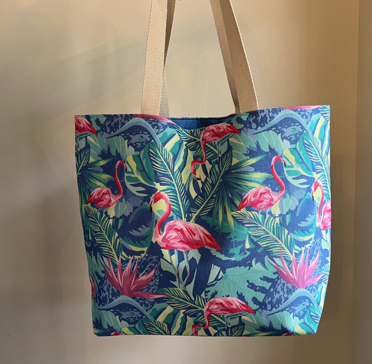 Flamingo tote bag